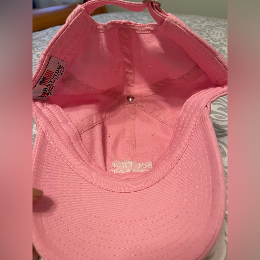 Pink Womans Hat - 'Savage' Embroidery - Picture 3 of 6
